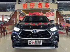 2022 Toyota Highlander Hybrid 2.5L 4WD Premium 7, чёрный — фото 2