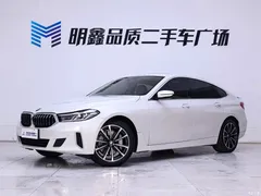 2021 BMW 6 Series GT modified 630i Luxury Design Package, белый — фото 2