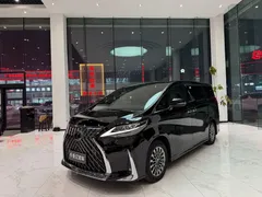 2020 Lexus LM 300h, чёрный — фото 2