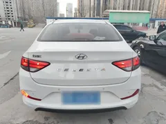 2020 Hyundai Elantra 1.6L AT GL, белый — фото 22