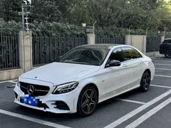 2021 Mercedes-Benz C-Class C 260 L, белый — фото 1