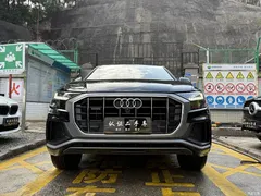 2021 Audi Q8 55 TFSI Premium Dynamic Type, чёрный — фото 3
