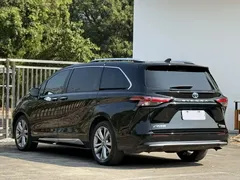 2023 Toyota Sienna 2.5L Hybrid Platinum, чёрный — фото 21