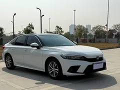 2023 Honda Civic 240TURBO CVT, белый — фото 3