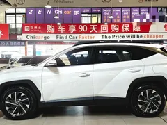 2021 Hyundai Tucson L 1.5T DCT GLX Elite, белый — фото 3