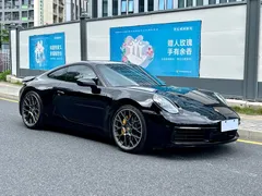 2020 Porsche 911 Carrera 3.0T, чёрный — фото 3
