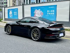 2020 Porsche 911 Carrera 3.0T, чёрный — фото 4