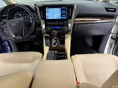 2021 Toyota Alphard Hybrid 2.5L Luxury, чёрный — фото 4