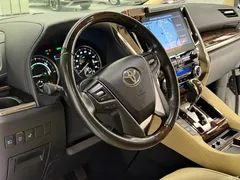2021 Toyota Alphard Hybrid 2.5L Luxury, чёрный — фото 12