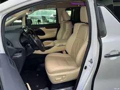 2021 Toyota Alphard Hybrid 2.5L Luxury, чёрный — фото 17