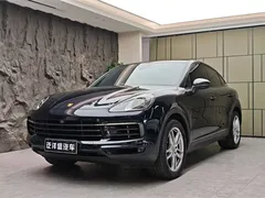 2019 Porsche Cayenne Coupé 3.0T, синий — фото 1