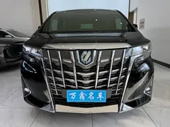 2021 Toyota Alphard Hybrid 2.5L Premium, чёрный — фото 2