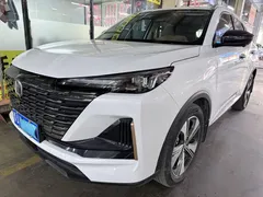 2022 Changan CS55 PLUS 1.5T DCT, белый — фото 1