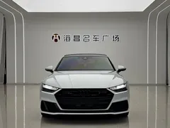 2023 Audi A7 45 TFSI, белый — фото 3