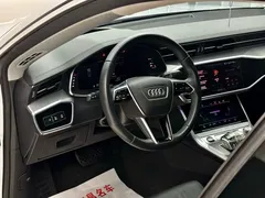 2023 Audi A7 45 TFSI, белый — фото 8