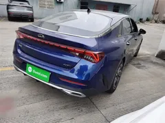 2020 Kia K5 270T CVVD Luxury Tech, синий — фото 7