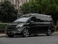 2022 Mercedes-Benz V-Class V 260 L Luxury, чёрный — фото 1