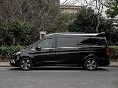 2022 Mercedes-Benz V-Class V 260 L Luxury, чёрный — фото 3