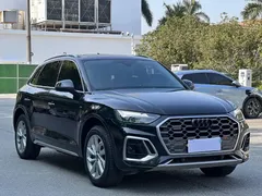 2022 Audi Q5L 40T, чёрный — фото 3