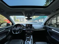2022 Audi Q5L 40T, чёрный — фото 8
