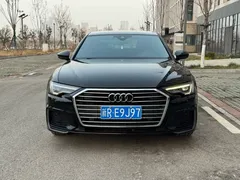 2021 Audi A6L 40 TFSI, чёрный — фото 2