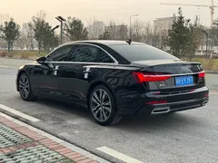 2021 Audi A6L 40 TFSI, чёрный — фото 4