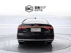 2021 Audi A8 A8L 55 TFSI quattro premium type, чёрный — фото 4