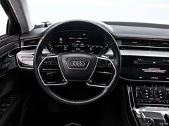 2021 Audi A8 A8L 55 TFSI quattro premium type, чёрный — фото 7