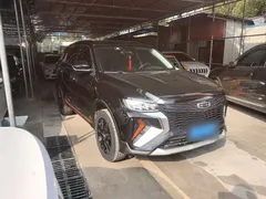 2022 Geely Atlas 1.8TD DCT, чёрный — фото 12