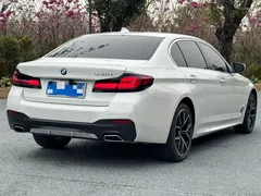 2022 BMW 5 Series 530Li Premium M Sport Package, белый — фото 4
