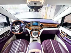 2021 Mercedes-Benz V-Class V 260 L Long Wheelbase Luxury, чёрный — фото 7