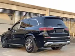 2021 Mercedes-Benz Maybach GLS 480 4MATIC, чёрный — фото 7