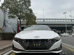 2021 Hyundai Elantra 240TGDi DCT LUX Premium, белый — фото 2