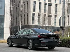 2021 BMW 7 Series 730Li M, чёрный — фото 20