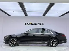 2021 Mercedes-Benz S-Class S 400 L Business, чёрный — фото 2