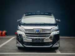 2020 Toyota Vellfire Hybrid 2.5L HV Premium, чёрный — фото 2