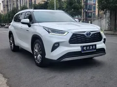 2023 Toyota Highlander 2.5L Smart Hybrid 4WD Premium 7, белый — фото 3