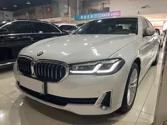 2021 BMW 5 Series 535Le, белый — фото 1