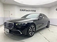 2021 Mercedes-Benz S-Class S 400 L Luxury, чёрный — фото 2