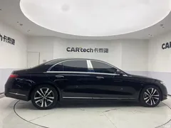 2021 Mercedes-Benz S-Class S 400 L Luxury, чёрный — фото 5