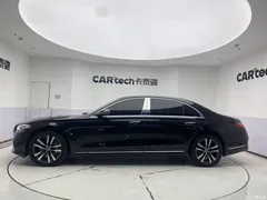 2021 Mercedes-Benz S-Class S 400 L Luxury, чёрный — фото 9