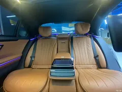 2021 Mercedes-Benz S-Class S 400 L Luxury, чёрный — фото 20