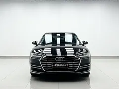 2022 Audi A8 A8L 55 TFSI quattro luxury collection, чёрный — фото 2