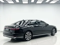 2022 Audi A8 A8L 55 TFSI quattro luxury collection, чёрный — фото 6