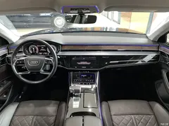 2022 Audi A8 A8L 55 TFSI quattro luxury collection, чёрный — фото 8