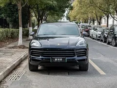 2021 Porsche Cayenne E-Hybrid 2.0T PHEV, чёрный — фото 2
