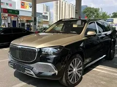 2022 Mercedes-Benz Maybach GLS 480 4MATIC, чёрный — фото 1