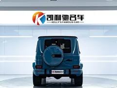 2022 Mercedes-Benz G-Class G 350, синий — фото 5