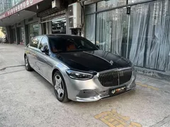 2022 Mercedes-Benz Maybach S-Class 480 4MATIC, чёрный — фото 2
