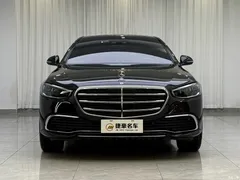 2021 Mercedes-Benz S-Class S 400 L Business, чёрный — фото 2
